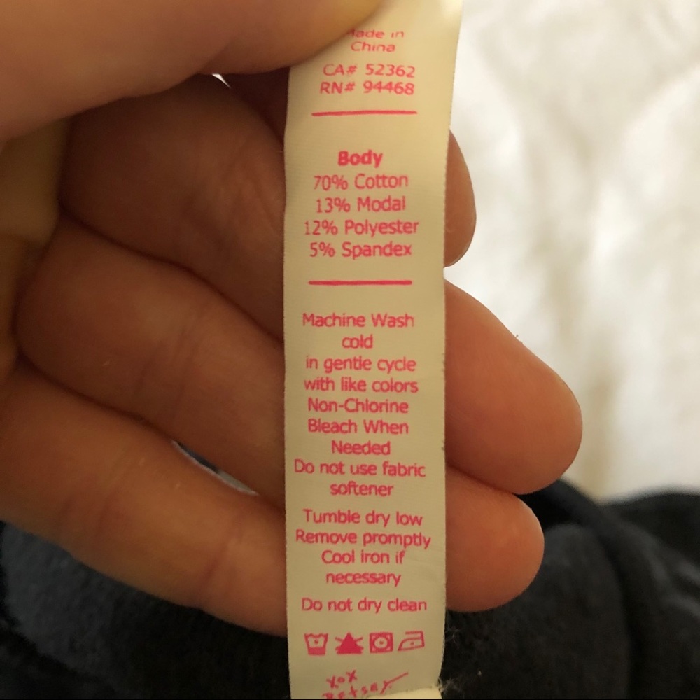 SOLD Betsey Johnson Black Sweatshirt With Roses - Picture 5 of 5